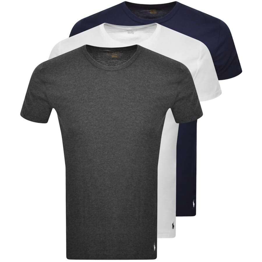 Ralph Lauren 3 Pack Slim Fit T Shirts | Mainline Menswear Canada